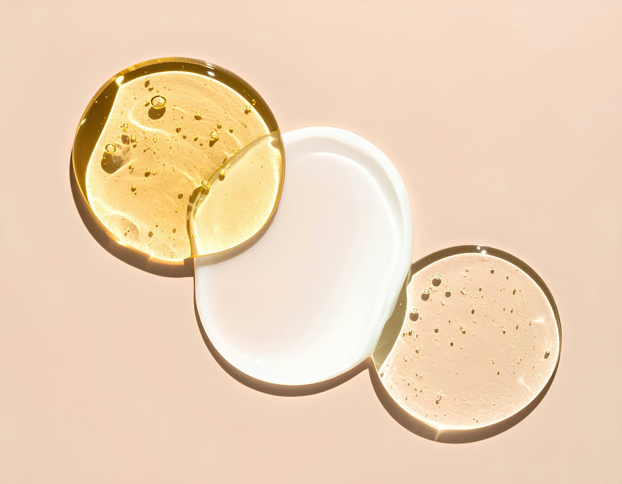 Peptid-Texturen: Öl, Creme und Gel